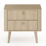 Κομοδίνο Viki Φυσικό Dab Barista 63x57x38cm