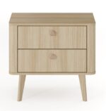 Κομοδίνο Viki Φυσικό Dab Barista 63x57x38cm