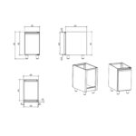 ΕΡΜΑΡΙΟ INOX ΛΑΝΤΖΑ ΓΙΑ ΓΟΥΡΝΑ - χωρίς πάγκο - Image 5