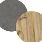 Έπιπλο τηλεόρασης επιτοίχιο Dello pakoworld ανθρακί-sonoma 180x31.6x29.6εκ - Image 4