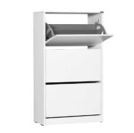 Παπουτσοθήκη Flat 530 Λευκό 73x119x26cm (ΠxΥxΒ)