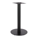 ΒΑΣΗ ΜΕΤΑΛΛΙΚΗ ΜΑΥΡΗ ΜΑΤ Φ40Χ72εκ. HM437