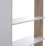 ΒΙΒΛΙΟΘΗΚΗ HARVEY HM8770 80X23X141 ΛΕΥΚΟ - Image 4