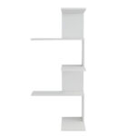 ΕΠΙΤΟΙΧΙΑ ΡΑΦΙΕΡΑ RORY HM8931.11 ΜΕΛΑΜΙΝΗ ΣΕ ΛΕΥΚΟ 22x51,5x109Υ εκ. - Image 3