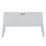 ΚΑΝΑΠΕΣ 2-ΘΕΣΙΟΣ ΠΟΛΥΠΡΟΠΥΛΕΝΙΟΥ SLEEK HM6366.01 ΧΡΩΜΑ ΛΕΥΚΟ 133x68x73Υεκ. - Image 4