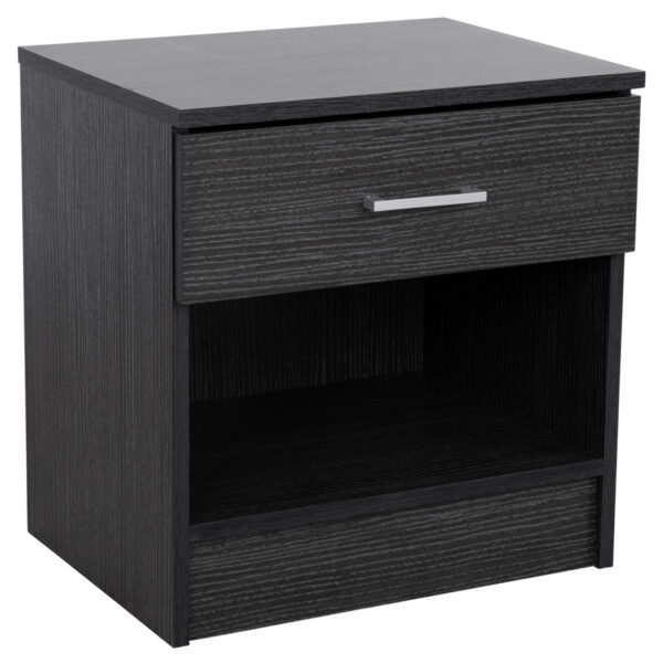ΚΟΜΟΔΙΝΟ ΜΕ 1 ΣΥΡΤΑΡΙ LANEY ZEBRANO 45x35,5x47Υ εκ. HM2345.02