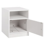 ΚΟΜΟΔΙΝΟ ΜΕΛΑΜΙΝΗΣ MALORY HM2205.05 ΛΕΥΚO 40x40x50Yεκ. - Image 3