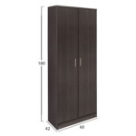 ΝΤΟΥΛΑΠΑ 2ΦΥΛΛΗ BAILEY ΜΕ ΤΡΙΑ ΡΑΦΙΑ HM337.01 ZEBRANO 60Χ42Χ180εκ. - Image 2