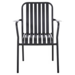 ΠΟΛΥΘΡΟΝΑ ΑΛΟΥΜΙΝΙΟΥ RACHEL HM6088.10 ΑΝΘΡΑΚΙ 63x58x85Υεκ. - Image 3