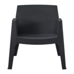 ΠΟΛΥΘΡΟΝΑ ΠΟΛΥΠΡΟΠΥΛΕΝΙΟΥ LOUNGE SLEEK HM6365.02 ΜΑΥΡΟ 62x68x73Υεκ. - Image 3