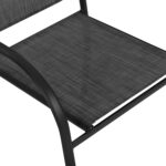 ΣΕΤ ΤΡΑΠΕΖΑΡΙΑΣ 5ΤΜΧ REDAN HM21223.01 ΤΡΑΠΕΖΙ & 4 ΠΟΛΥΘΡΟΝΕΣ ΣΕ ΜΑΥΡΟ - Image 4