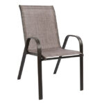 ΣΕΤ ΤΡΑΠΕΖΑΡΙΑΣ ΚΑΦΕ ΜΕΤΑΛΛΙΚΟ 5ΤΜΧ ΜΕ 4 ΚΑΡΕΚΛΕΣ & ΤΡΑΠΕΖΙ 150Χ90 HM5201 - Image 2