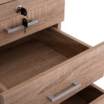 ΣΥΡΤΑΡΙΕΡΑ ΓΡΑΦΕΙΟΥ HAYDEN HM2282.02 ΣΕ SONAMA ΧΡΩΜΑ 39.5x40x46.5Υεκ - Image 6