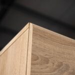 Έπιπλο TV Solo 180x52x34cm δεξί Sonoma-Wenge MDF Καμπυλωτό τελείωμα στις πόρτες - Image 2