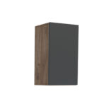 Κρεμαστό Ντουλάπι Callisto Σκούρο Δρυς-Γραφίτης 40x30x70cm