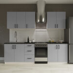 Κουζίνα Rene 6 Τεμαχίων Γκρι