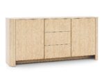 Μπουφές με συρτάρια Bari Φυσικός δρυς VICENZA 168x82x39cm