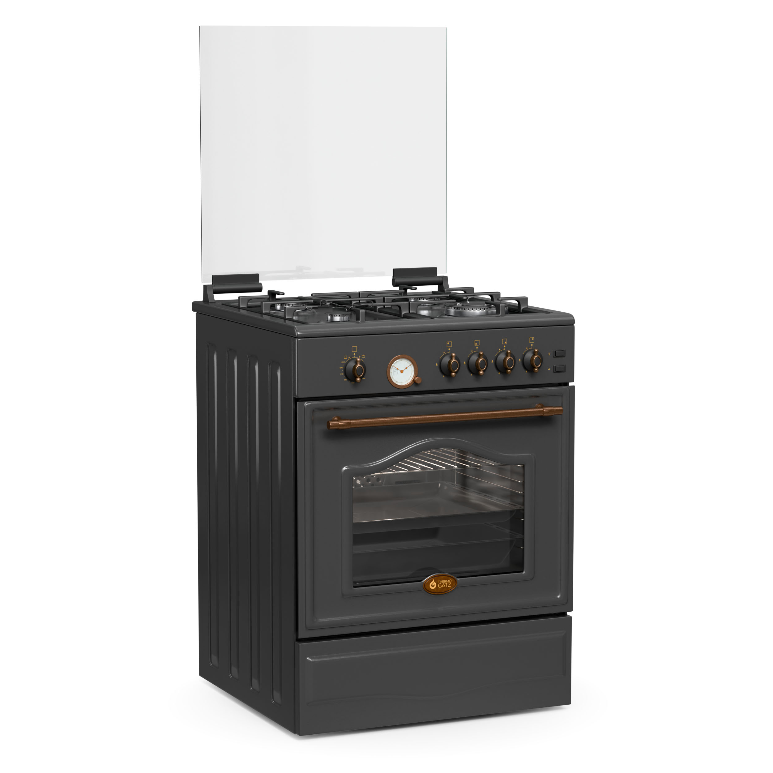 ΚΟΥΖΙΝΑ ΑΕΡΙΟΥ TGS 4222 RUSTIC ANTH MULTIGAS - Image 1