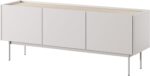 Έπιπλο τηλεόρασης "Color" Λευκό Kazmir+ Φυσικό  144x55x37cm