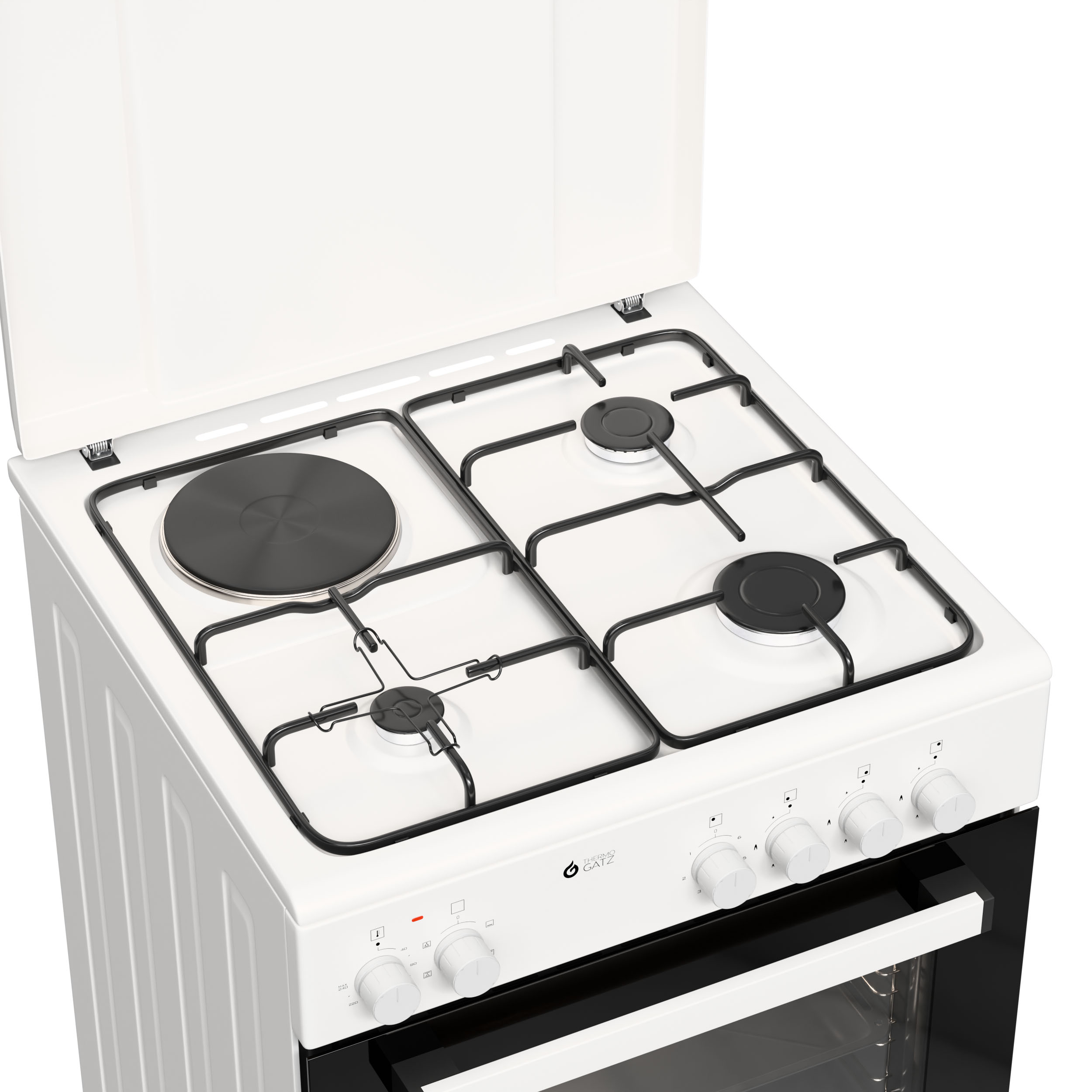 ΚΟΥΖΙΝΑ ΜΙΚΤΗ TGS 3501 WH - Image 2