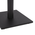 ΒΑΣΗ ΜΕΤΑΛΛΙΚΗ ΜΑΥΡΗ ΜΑΤ 40Χ40Χ72Υεκ. ΜΕ ΡΕΓΟΥΛΑΤΟΡΟΥΣ HM421.11 - Image 5