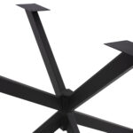 ΒΑΣΗ ΤΡΑΠΕΖΙΟΥ ΜΑΥΡΗ ΜΕΤΑΛΛΙΚΗ ΔΙΠΛΗ ΧΙΑΣΤΙ HM5917 110x63x72Υεκ. - Image 10