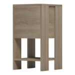 Κομοδίνο Reppo pakoworld sonoma 30x30x55εκ - Image 3