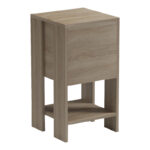 Κομοδίνο Reppo pakoworld sonoma 30x30x55εκ - Image 5