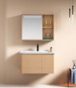 ΣΕΤ ΜΠΑΝΙΟΥ DIMITRA 60cm χρ.GOLDEN WOOD ΠΟΛΥΑΙΘΥΛΕΝΙΟ (HDPE High Density)