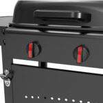 BBQ ΥΓΡΑΕΡΙΟΥ GS GRILL 2 + PLANCHA 8kW - Image 5