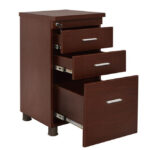 ΣΥΡΤΑΡΙΕΡΑ ΓΡΑΦΕΙΟΥ VANCE ΕΠΑΓΓΕΛΜΑΤΙΚΗ WENGE HM2049.12 40X46X75Υ εκ. - Image 4