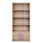 ΒΙΒΛΙΟΘΗΚΗ PLAYROOM SONAMA-ΡΟΖ HM10146.03 80X35X180εκ. - Image 2