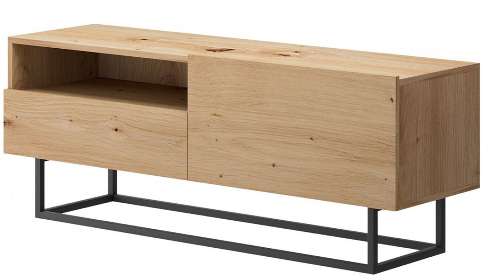 02109ENJart Έπιπλο τηλεόρασης 02109-ENJ-art Φυσικό Artisan 120x47x37cm - Image 1