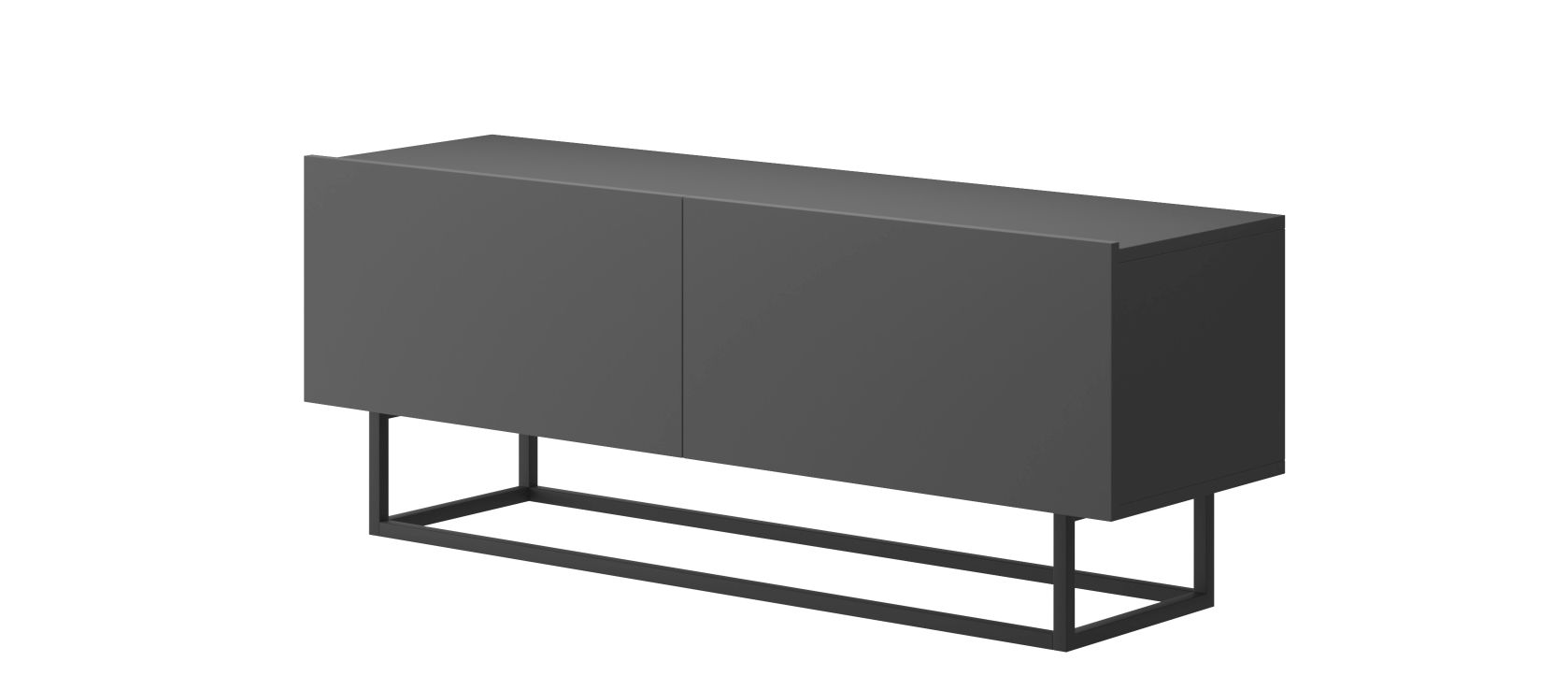 02110ENJg Έπιπλο τηλεόρασης Enjoy Γραφίτης 120x47x37cm - Image 1
