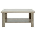 Τραπέζι σαλονιού RIANO pakoworld χρώμα sonoma 89,5x49,5x42,5εκ - Image 2