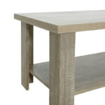 Τραπέζι σαλονιού RIANO pakoworld χρώμα sonoma 89,5x49,5x42,5εκ - Image 3
