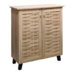 Παπουτσοθήκη-ντουλάπι Mantam pakoworld 12 ζεύγων sonoma 78x34x87εκ - Image 2