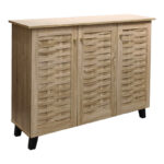 Παπουτσοθήκη-ντουλάπι Mantam pakoworld 16 ζεύγων sonoma 115.5x34x87εκ - Image 2