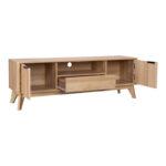 Έπιπλο τηλεόρασης Hamea pakoworld mdf σε φυσική απόχρωση 145x39,5x49εκ - Image 3