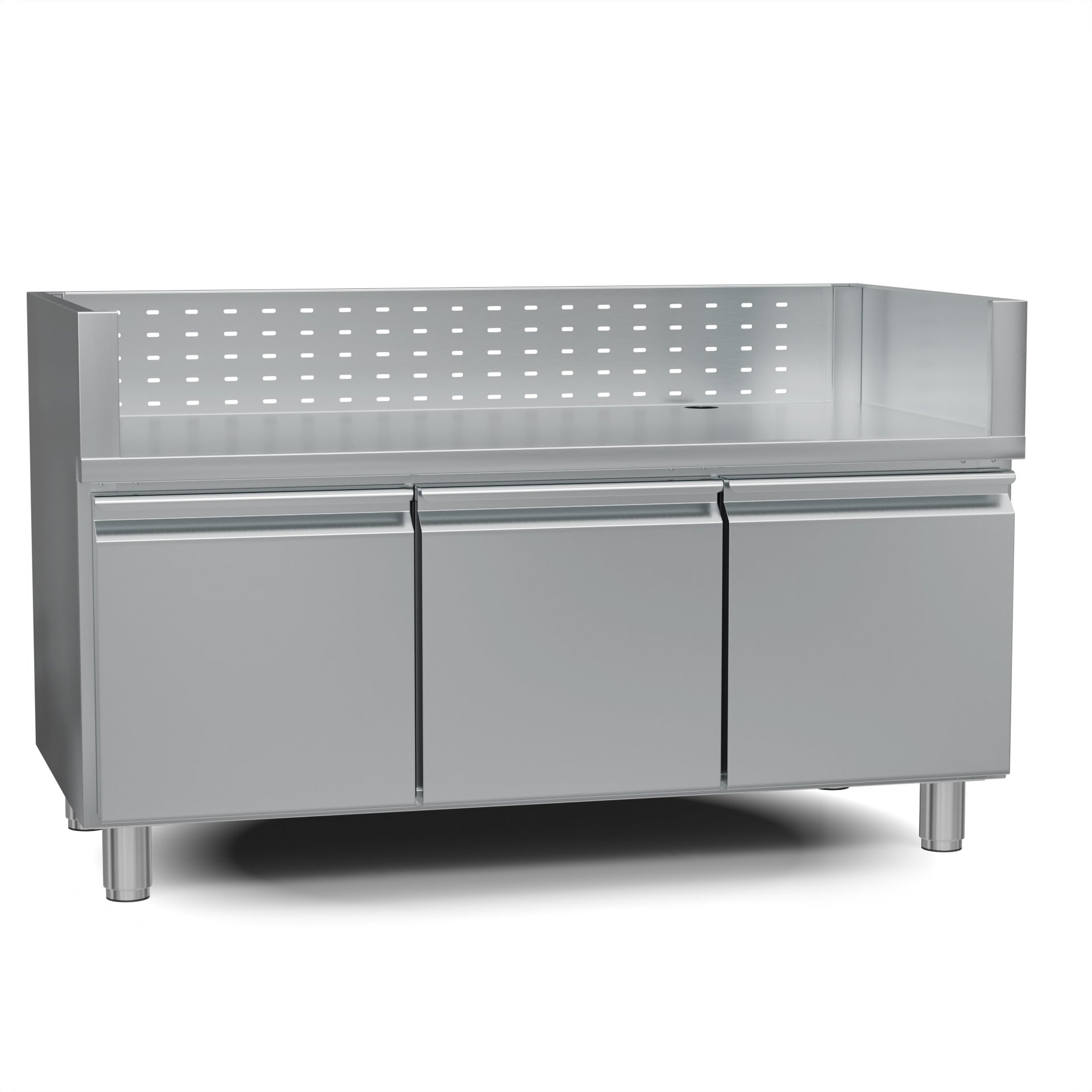 09_313_004_ermario_inox_thermogatz_triplo_sirtari ΕΡΜΑΡΙΟ INOX BBQ TGH-B1-B8B-G ΜΕ ΣΥΡΤΑΡΙΑ - Image 1