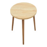 Τραπέζι σαλονιού Barton pakoworld sonoma-καφέ 90x45x40εκ - Image 3