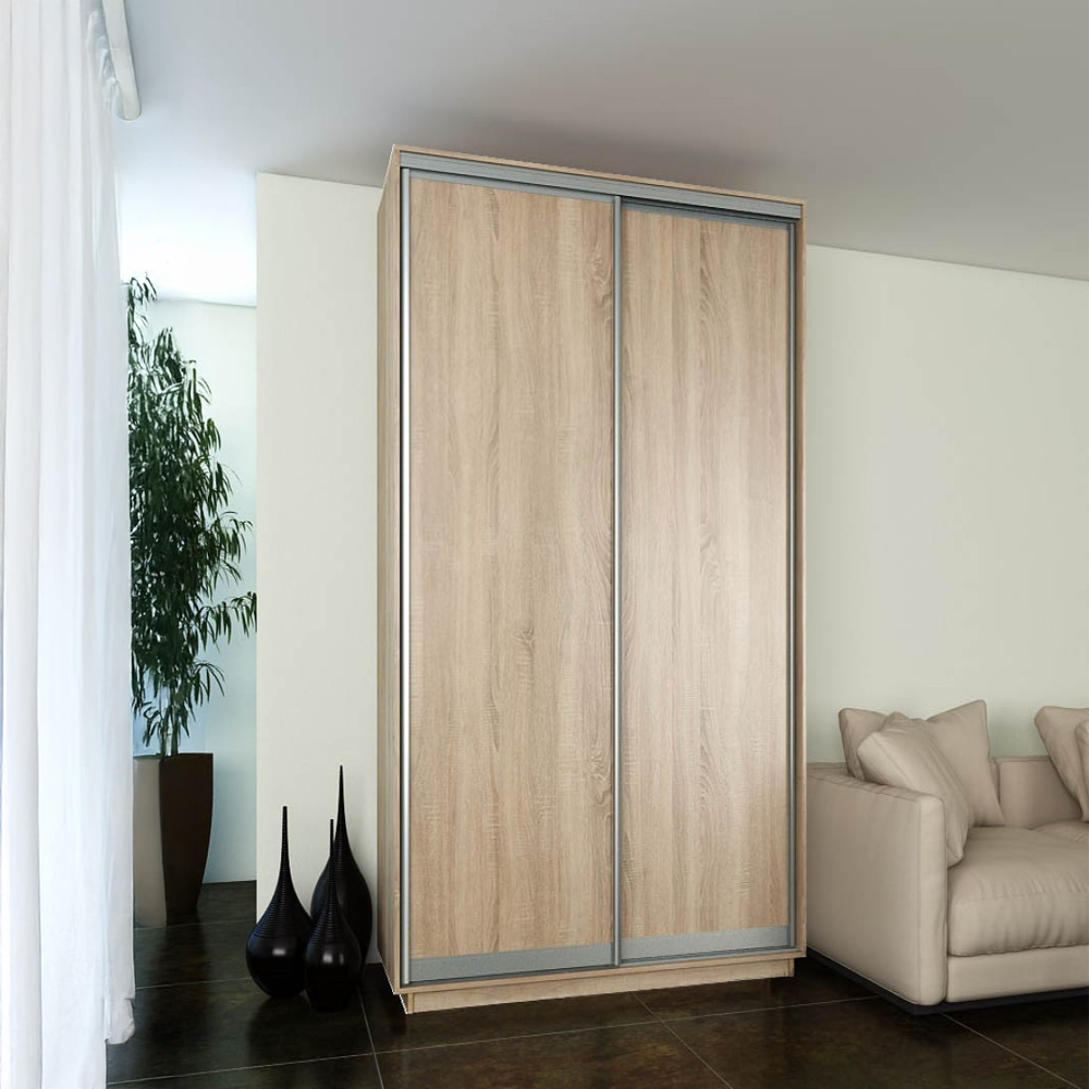 14037 Ντουλάπα Diamont Σονόμα 120x60x220cm - Image 1