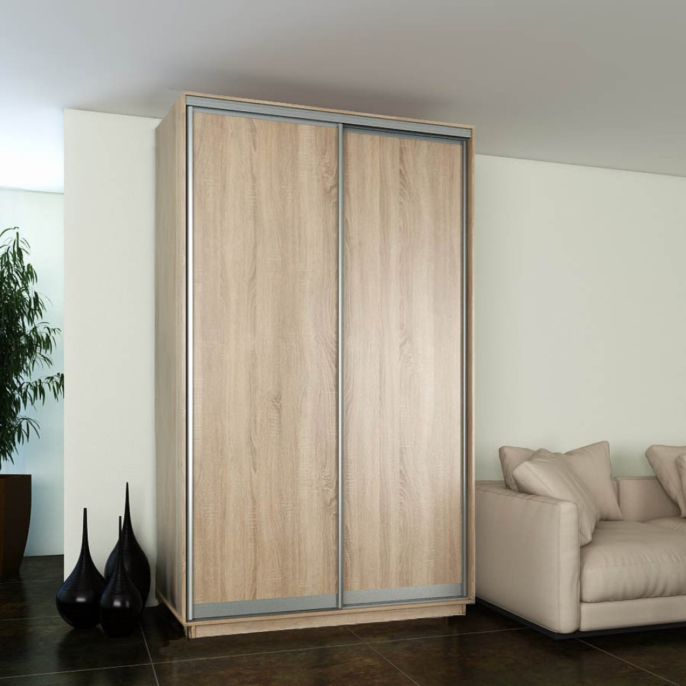 14038 Ντουλάπα Diamont Σονόμα 150x60x220cm - Image 1
