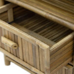 Κομοδίνο Ofra pakoworld bamboo φυσικό 56x46x69εκ - Image 3