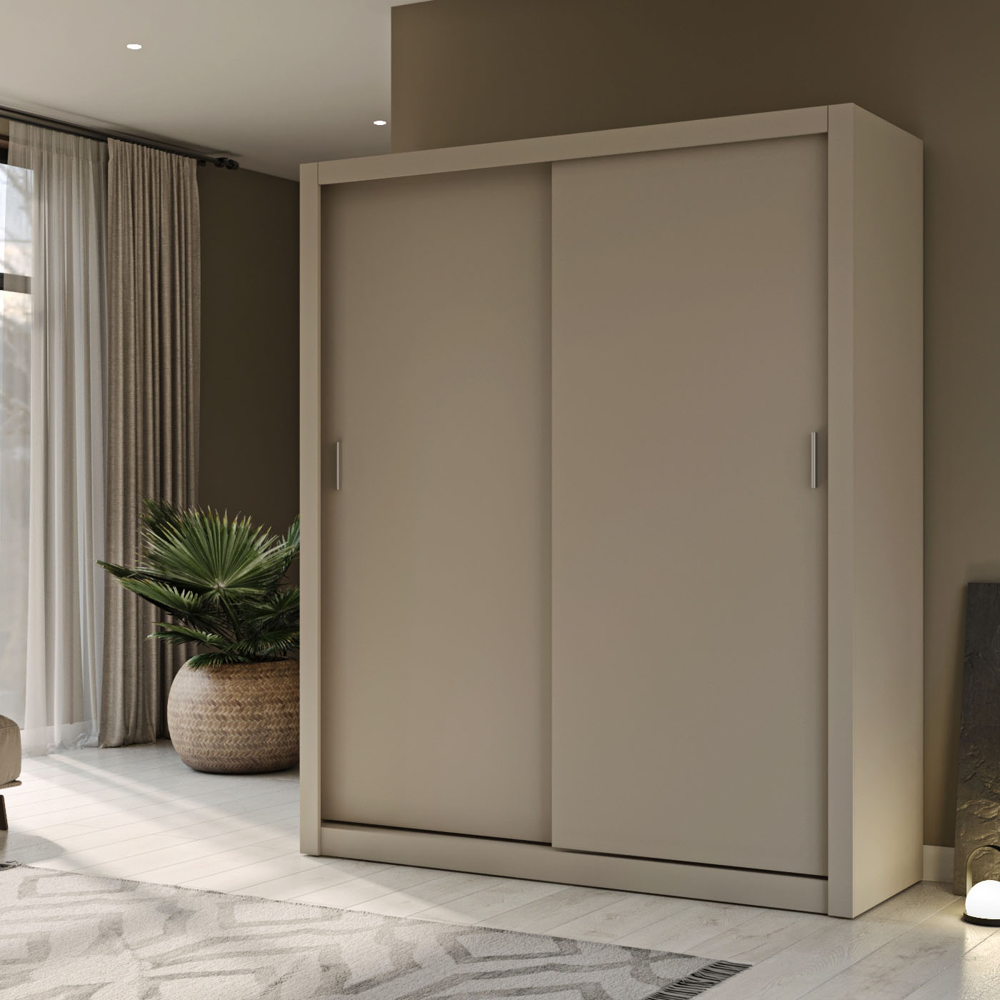 14680 Ντουλάπα Reflex Cashmere 180x60x215cm - Image 1