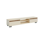 Έπιπλο TV Lilu Μπεζ-Σκούρο Δρυς 175x37x31cm