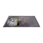 Νεροχύτης Pyramis Bradford 1B 1D 78x43.5cm Ένθετος με μία γούρνα και αποστράγγιση - Image 3