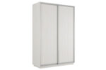 Ντουλάπα Diamont Λευκό 150x60x220cm - Image 2