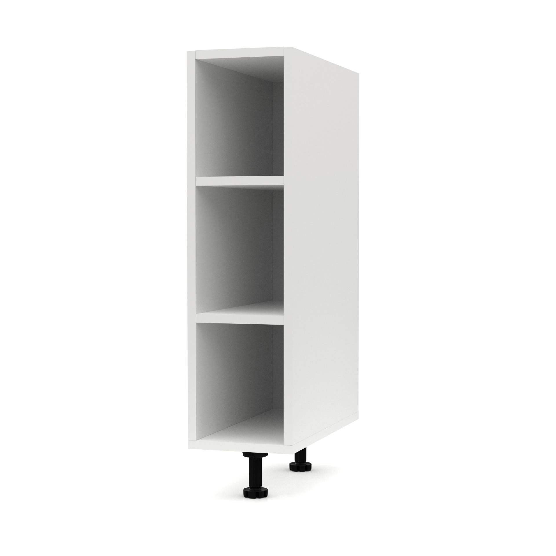 2209 Charlotte κάτω ντουλάπι με ράφια 20x46.5x82εκ Λευκό - Image 1