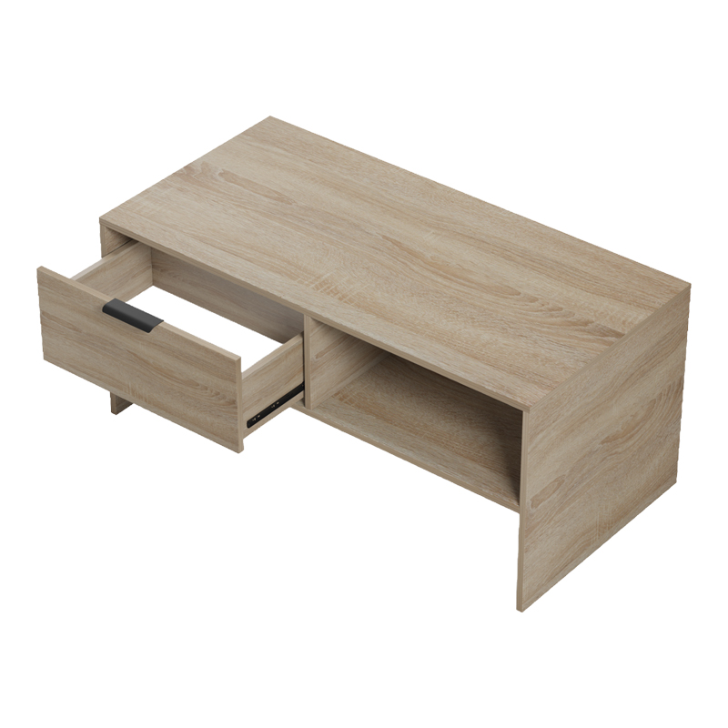 230-000265-1 Τραπέζι σαλονιού Felina pakoworld sonoma 100x50x45εκ - Image 1